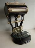  C/1890's Restored Ornate Countertop barrel scale by The Computing Scale Co. OH 