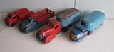 Part of a Lg Group of 50s Toy Trucks
