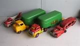 Part of a Lg Group of 50s Toy Trucks