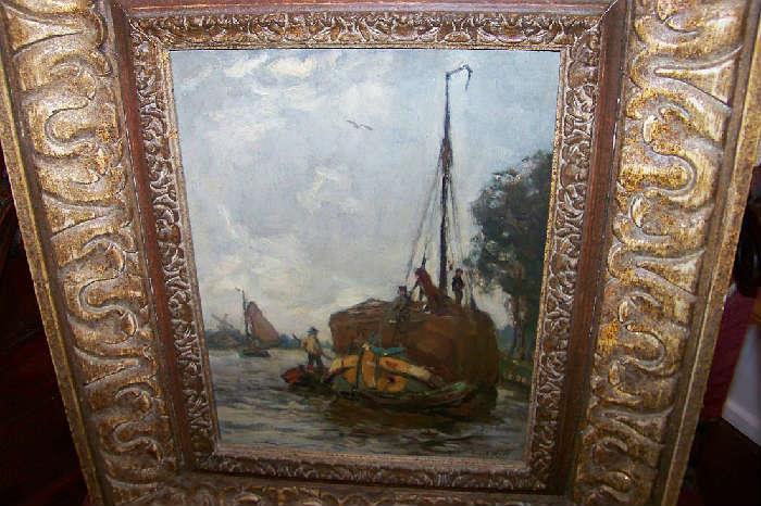 Antique painting by a listed artist - Mull