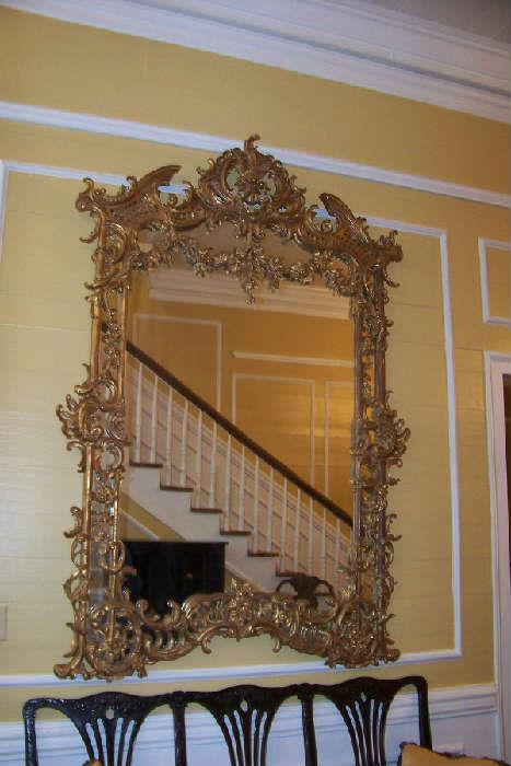 Fabulous mirror in the entry hall - 1920-1930's