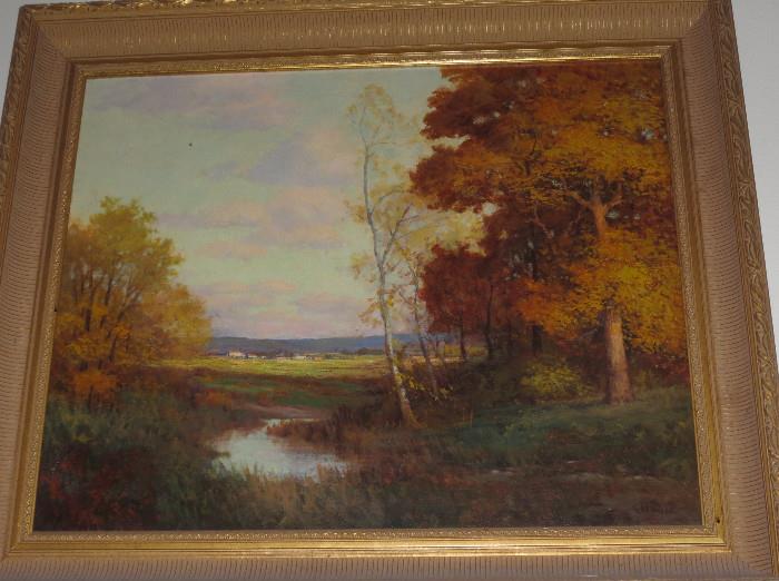Fall landscape by Robert Wood