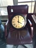                 Office chair & wall  clock