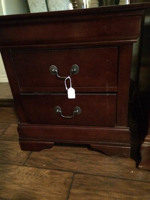                One of several nightstands