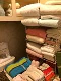                   Large selection of linens