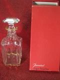 Baccarat Decanter New in the Box. Purchased in Paris and Brought Back to the US and never Taken out of the Box