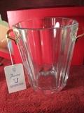 Baccarat Champagne Bucket New in the Box. Purchased in Paris and Brought Back to the US and never Taken out of the Box