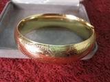 14kt Gold Bangle Bracelet