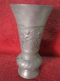 Art Nouveau Pewter Vase