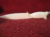 Carved Walrus Tusk