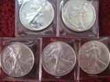 Silver Eagle Rounds 2 are 1989 low mintage