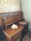    Full bed has matching chest, dresser & nightstands.