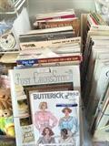                 Many cross-stitching books