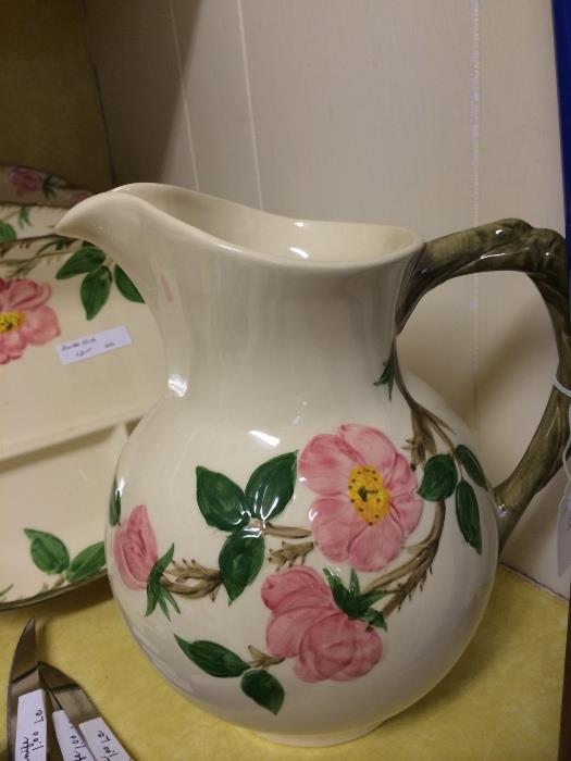            Desert Rose pottery pitcher