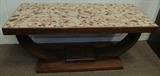 Mid Century coffee table 16" High X 34" Wide X 16 1/2" Deep