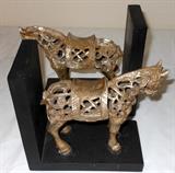 Pair of Decorative Horse Bookends 