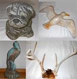 Decorative Garden Animals and Horns