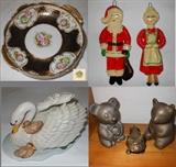 Hand Painted Nippon Bowl and other cute Vintage pieces 