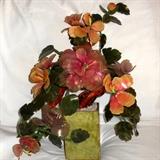 Beautiful Glass Flower Arrangement 