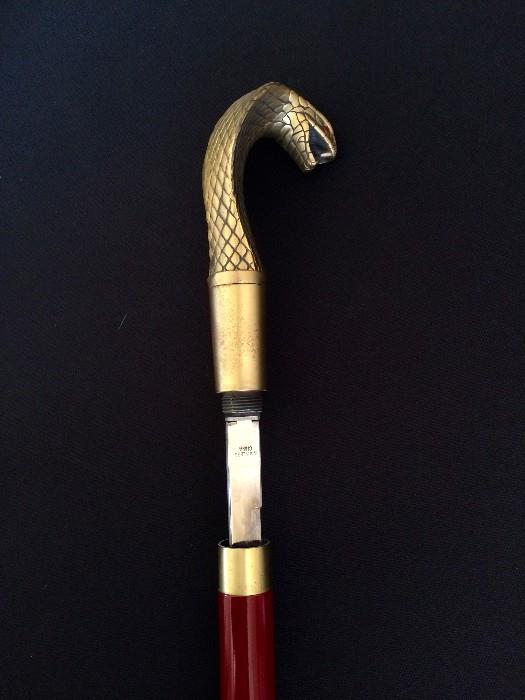Cobra cane/sword