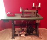 Juki Industrial Sewing Machine, Tokyo runs like a charm. 