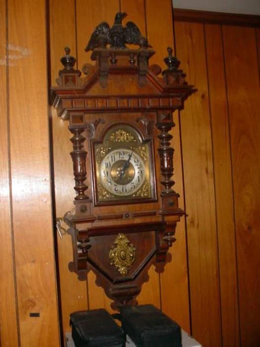 Another of the fine old wall clocks