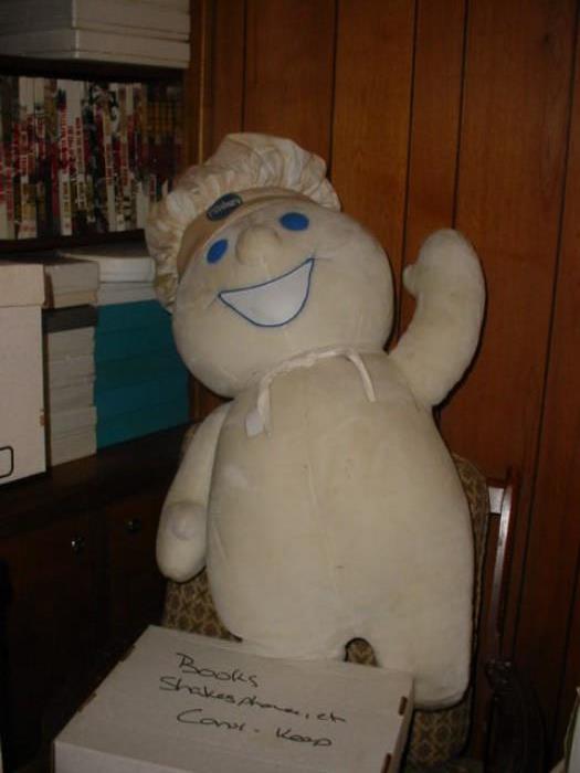 LARGE Pillsbury "doughboy" and MANY other advertising collectibles