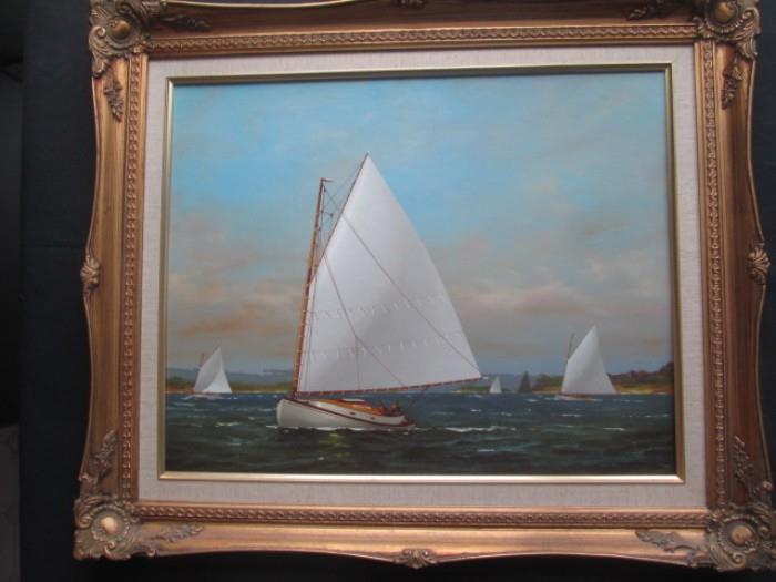 Vern Broe Nautical Painting