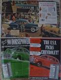 Vintage Chevrolet Advertisement Ads