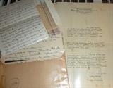  1920 Hand Written Letter's, Tax Collector's Letter Dade County 