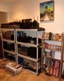 Electronics, VHS, DVD's, CD's, 8 Track  & Cassette Tapes