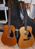 Epiphone & Eterna Guitars with Case