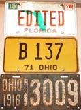Old Licence Plates