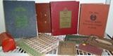 Vintage Postage Stamp Album Books, Postage Stamps