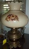 Vintage Victorian Electric Hurricane Lamp