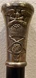 Antique 1892 Civil War Veterans Reunion Souvenir Cane Walking Stick Gen Grant