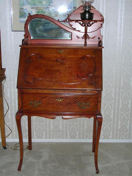 Beautiful period piece vintage restored secretary