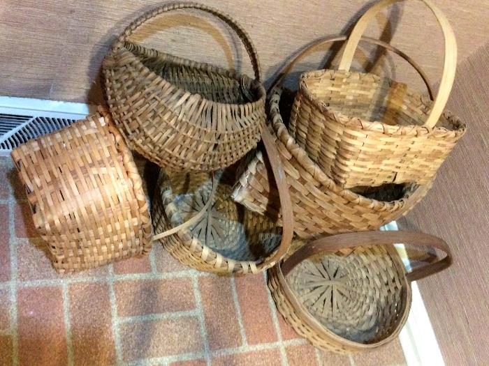 Hand-made baskets