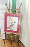 Victorian Brass Easel