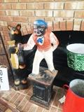 Antique Cast Iron Lawn Jockey