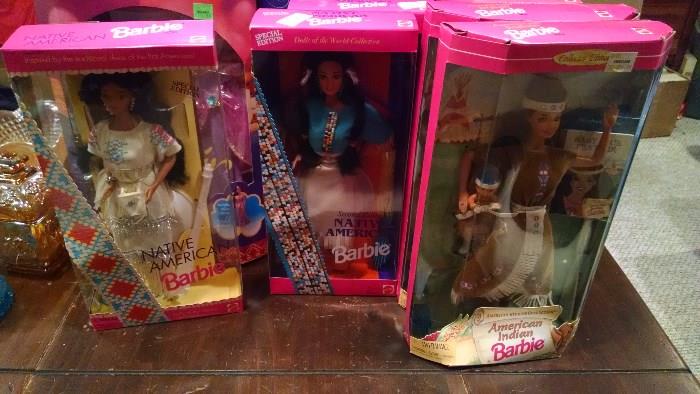 NEW IN BOX...BARBIES  (90'S-2000'S)