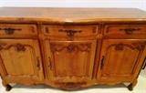 Carved side board
