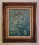 M. Voegele "They're Blue" painting