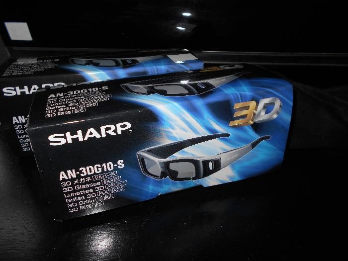 Sharp 3D television glasses