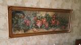 Antique rose print...