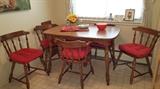Kitchen set...6 chrs...leaf
