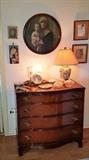 Old dresser....needs TLC...misc. religious items....