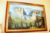 Nice landscape painting (unsigned)