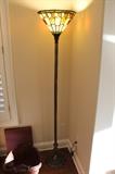 Tiffany-style floor lamp