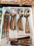 Reed & Barton stainless flatware (4 sets)
